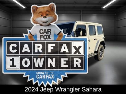 Used 2024 Jeep Wrangler Sahara w/ Technology Group