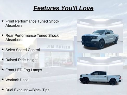 Used 2025 RAM 1500 Warlock AWD/4WD image 16
