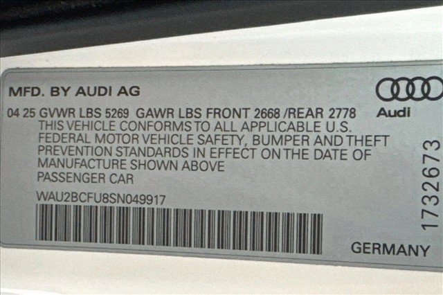 Used 2025 Audi A5 Premium w/ Premium Plus AWD/4WD image 29