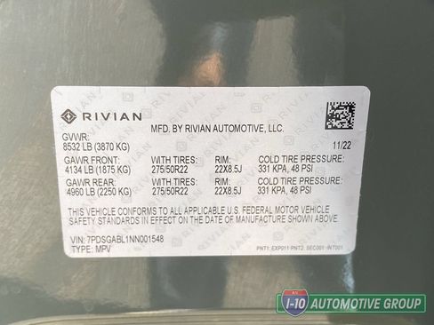 Used 2022 Rivian R1S Launch Edition AWD/4WD image 35