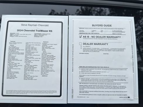 Certified 2024 Chevrolet TrailBlazer RS w/ Convenience Package AWD/4WD image 26