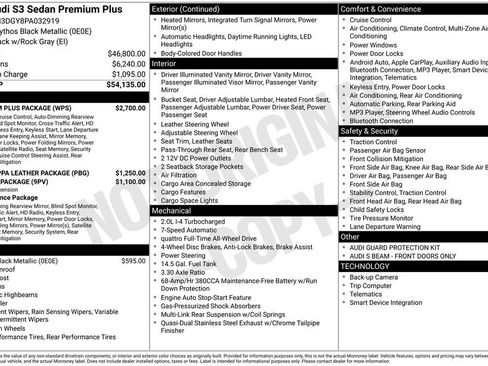 Used 2023 Audi S3 Premium Plus w/ Premium Plus Package image 27