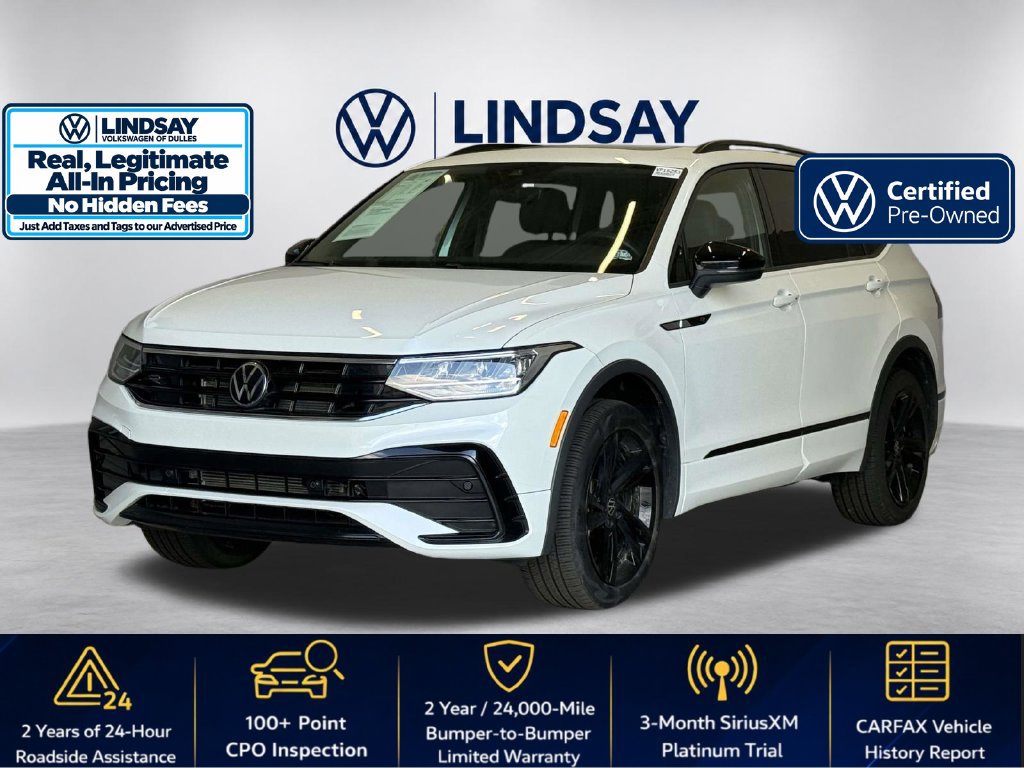 Certified 2024 Volkswagen Tiguan SE R-Line AWD/4WD image 3