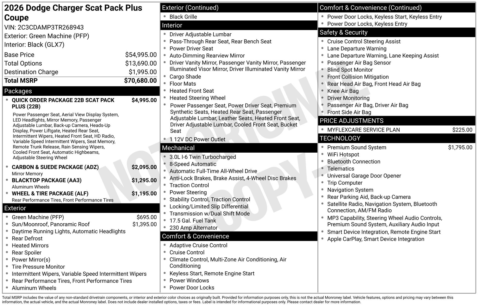 New 2026 Dodge Charger Scat Pack AWD/4WD image 3
