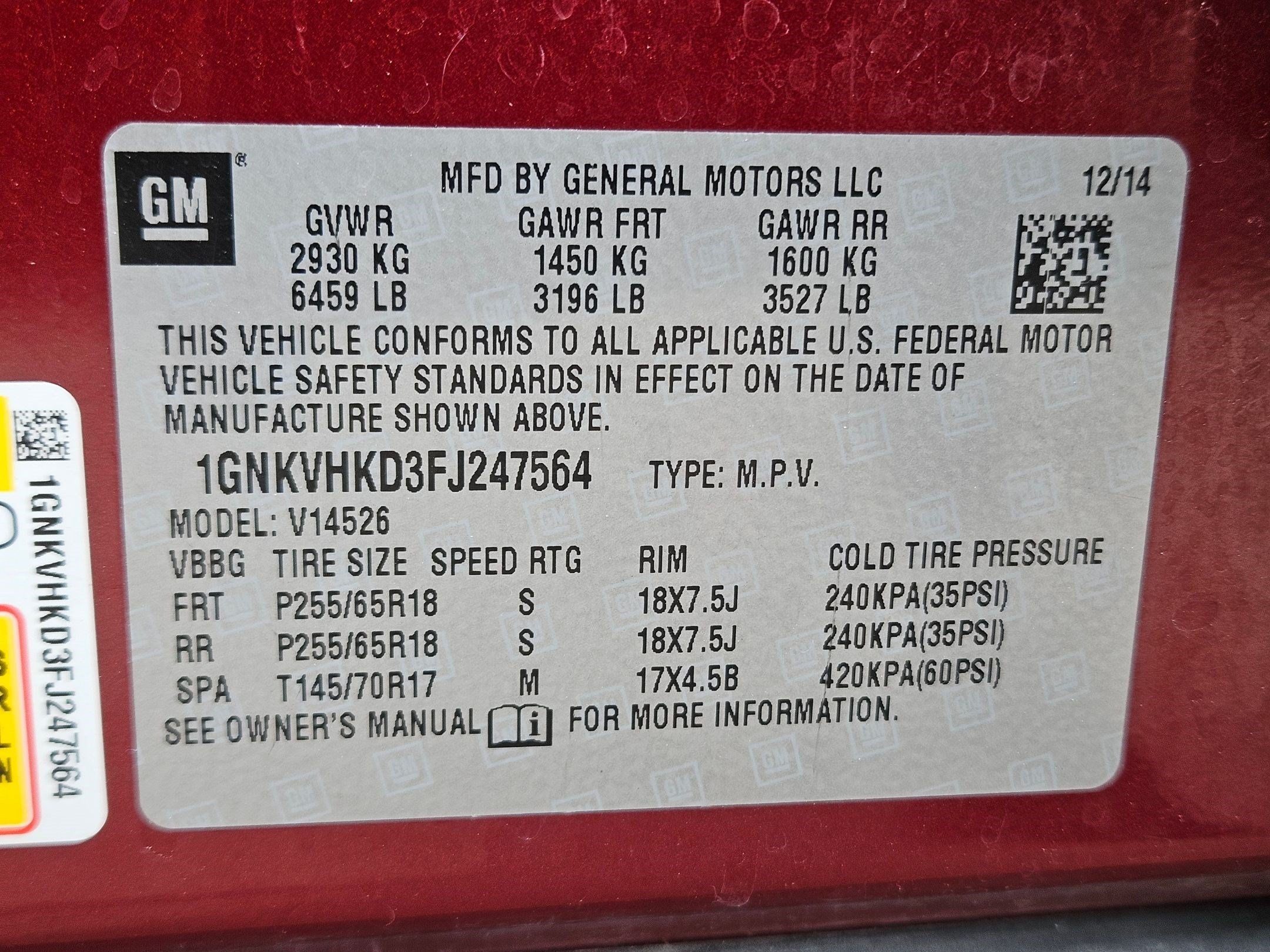 Used 2015 Chevrolet Traverse LT AWD/4WD image 33