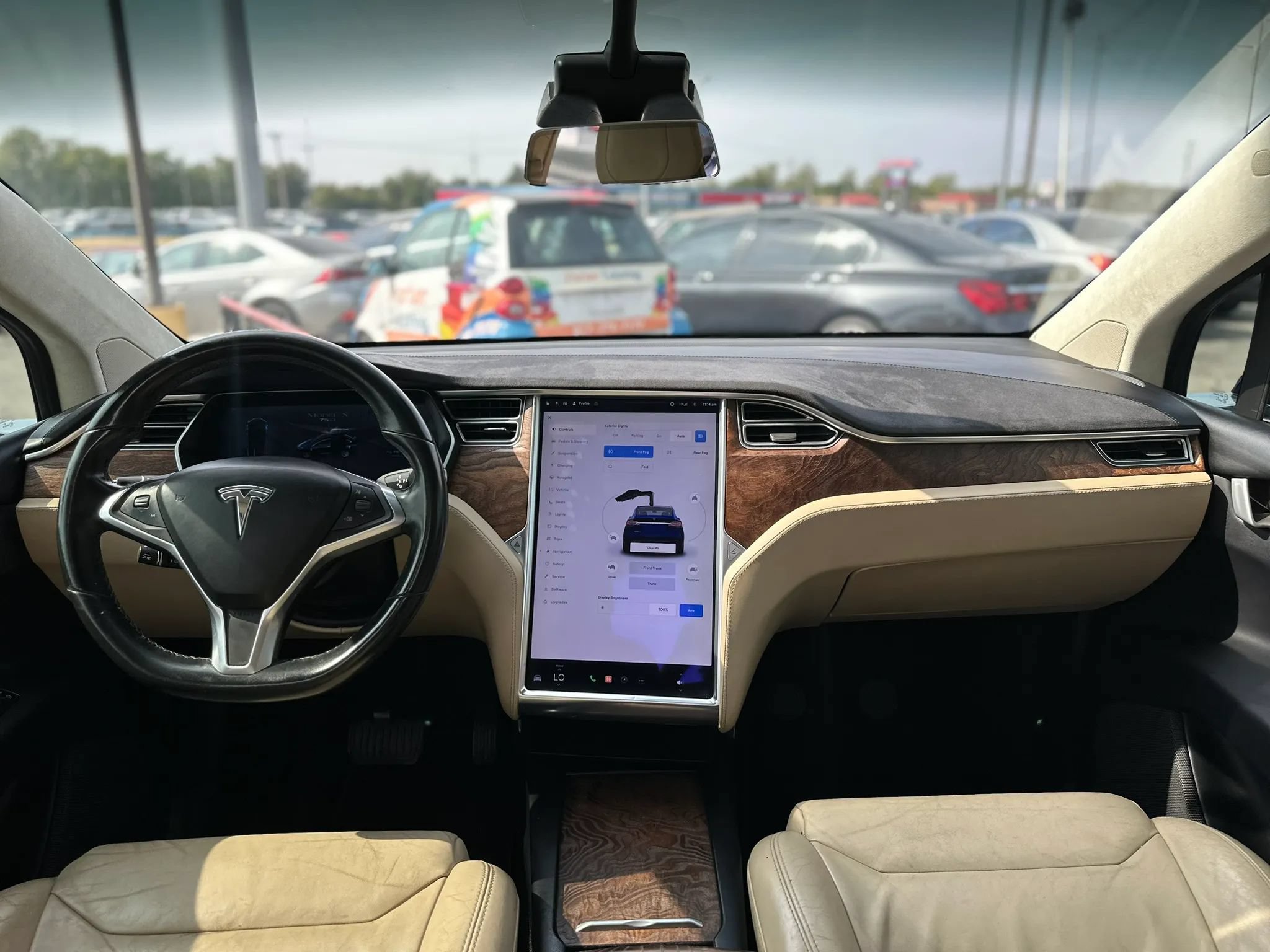 Used 2017 Tesla Model X 75D AWD/4WD image 20