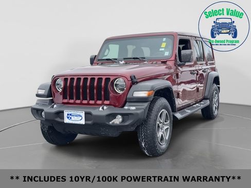 Used 2021 Jeep Wrangler Unlimited Sport w/ Sun And Sound Package image 2