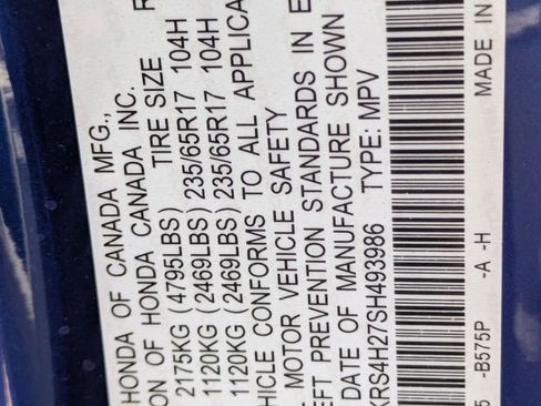 New 2025 Honda CR-V LX image 42