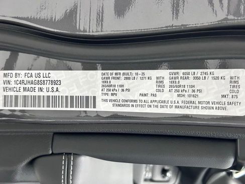 New 2025 Jeep Grand Cherokee Laredo X image 29