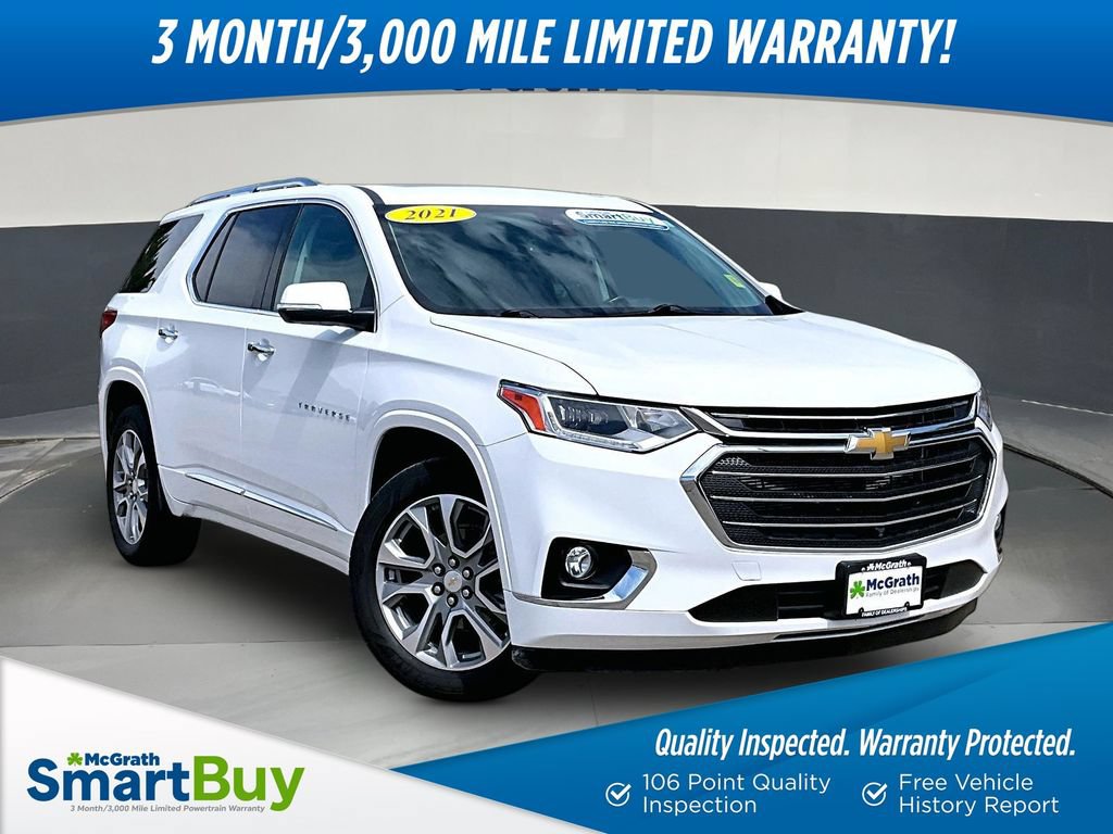 Used 2021 Chevrolet Traverse Premier AWD/4WD image 1