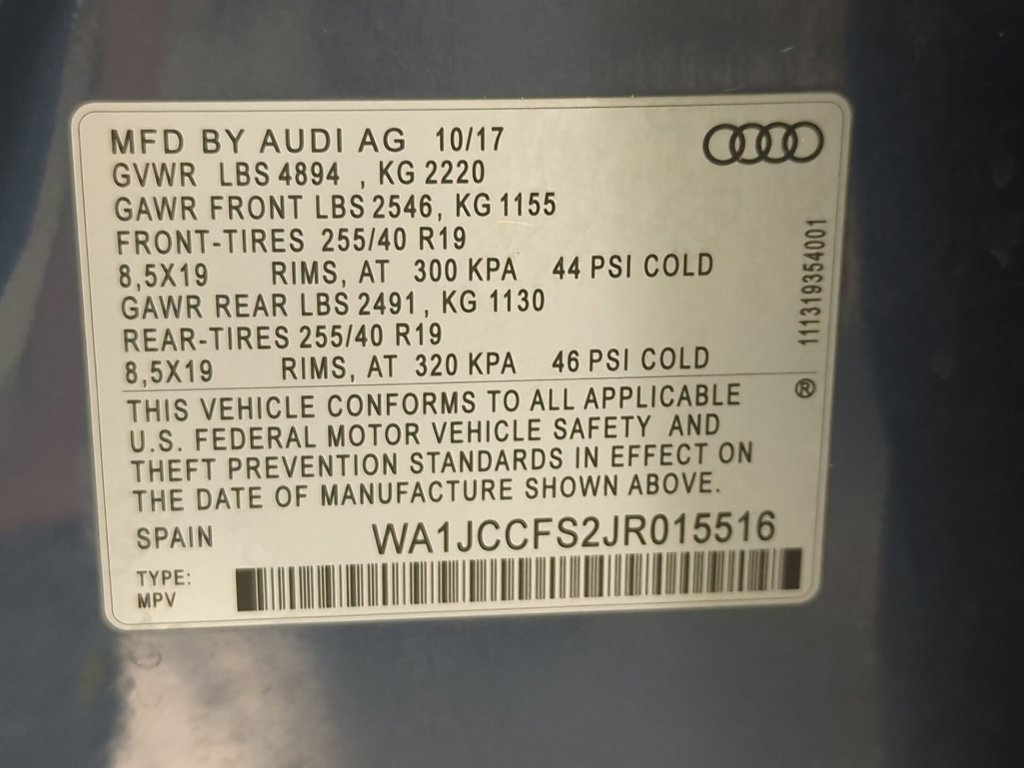 Used 2018 Audi Q3 2.0T Premium Plus w/ Premium Plus Package AWD/4WD image 37