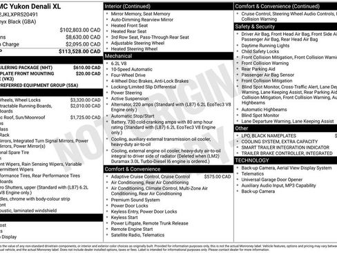 Used 2023 GMC Yukon XL Denali w/ Max Trailering Package AWD/4WD image 6