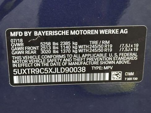 Used 2018 BMW X3 xDrive30i w/ Premium Package AWD/4WD image 41