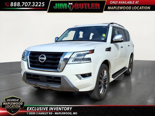 Used 2024 Nissan Armada Platinum w/ Captain's Chairs Package RWD image 1