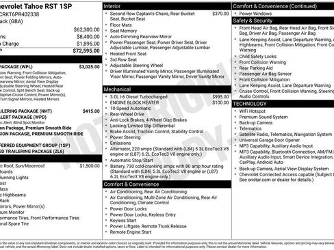 Used 2023 Chevrolet Tahoe RST w/ Luxury Package RWD image 6