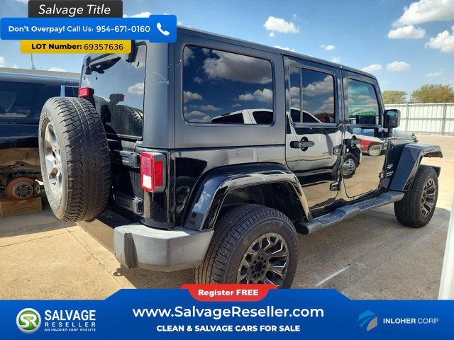Used 2017 Jeep Wrangler Unlimited Sahara w/ Connectivity Group AWD/4WD image 4
