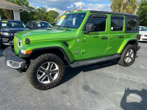 Used 2020 Jeep Wrangler Unlimited Sahara image 1