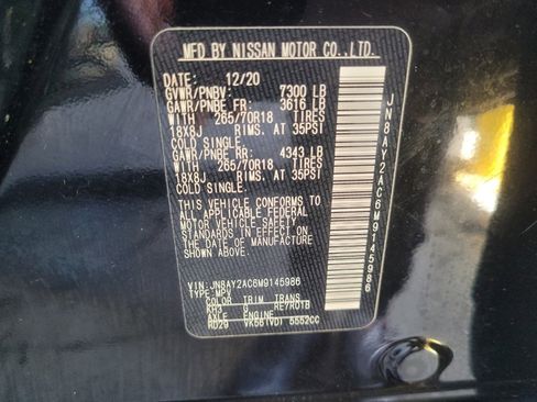 Used 2021 Nissan Armada SV image 33