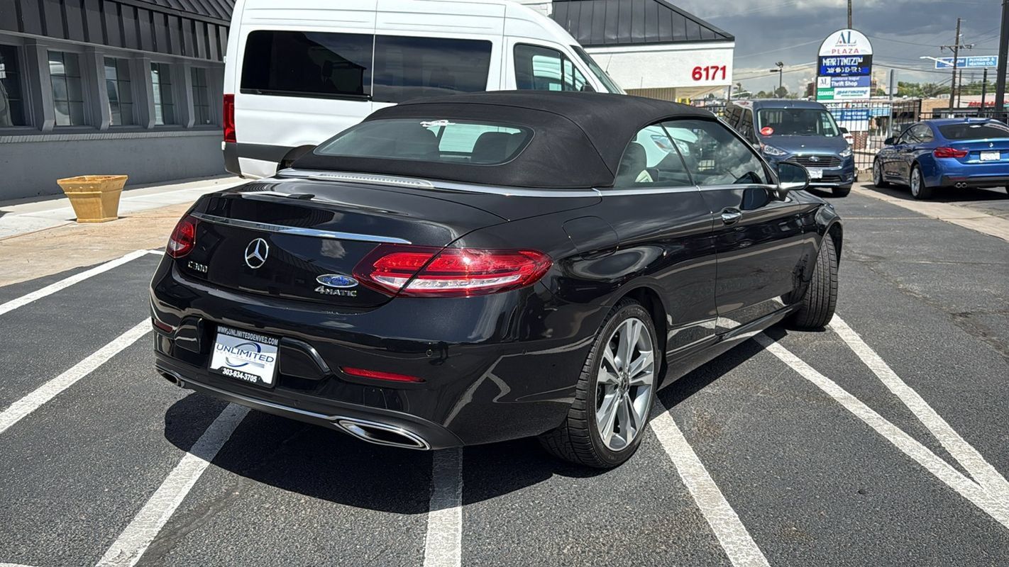 Used 2020 Mercedes-Benz C 300 4MATIC Cabriolet w/ Parking Assistance Package image 3