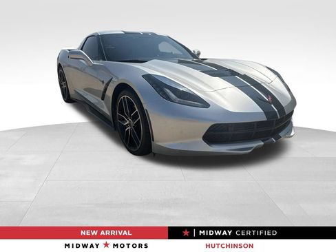 Used 2017 Chevrolet Corvette Stingray Coupe w/ 3LT Preferred Equipment Group RWD image 1