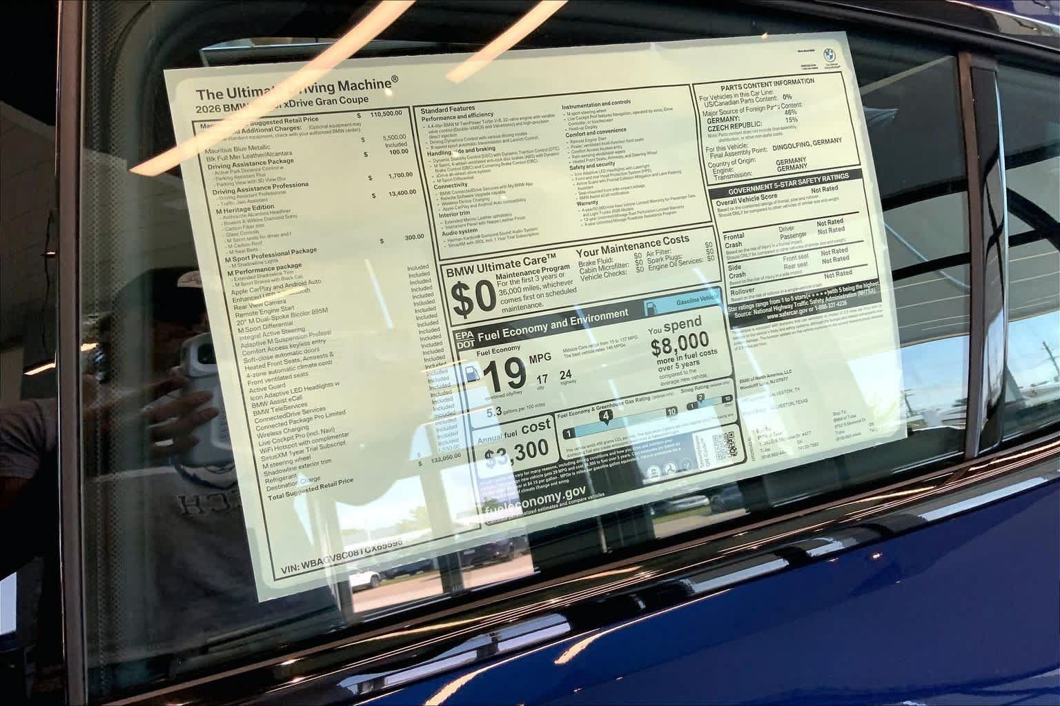 New 2026 BMW M850i xDrive AWD/4WD image 20