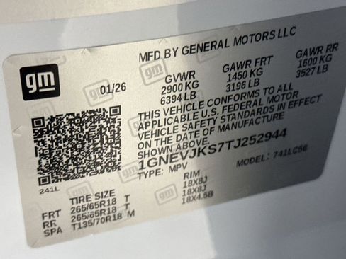 New 2026 Chevrolet Traverse Z71 w/ Enhanced Driving Package image 29