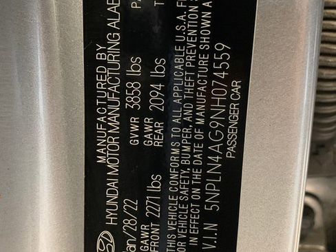 Used 2022 Hyundai Elantra SEL w/ Convenience + Premium Package image 50