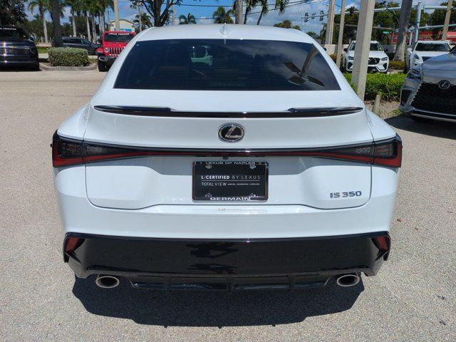 Certified 2025 Lexus IS 350 F Sport w/ Accessory Package 2 RWD image 5