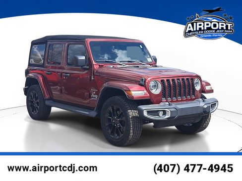 Used 2021 Jeep Wrangler Unlimited Sahara image 1