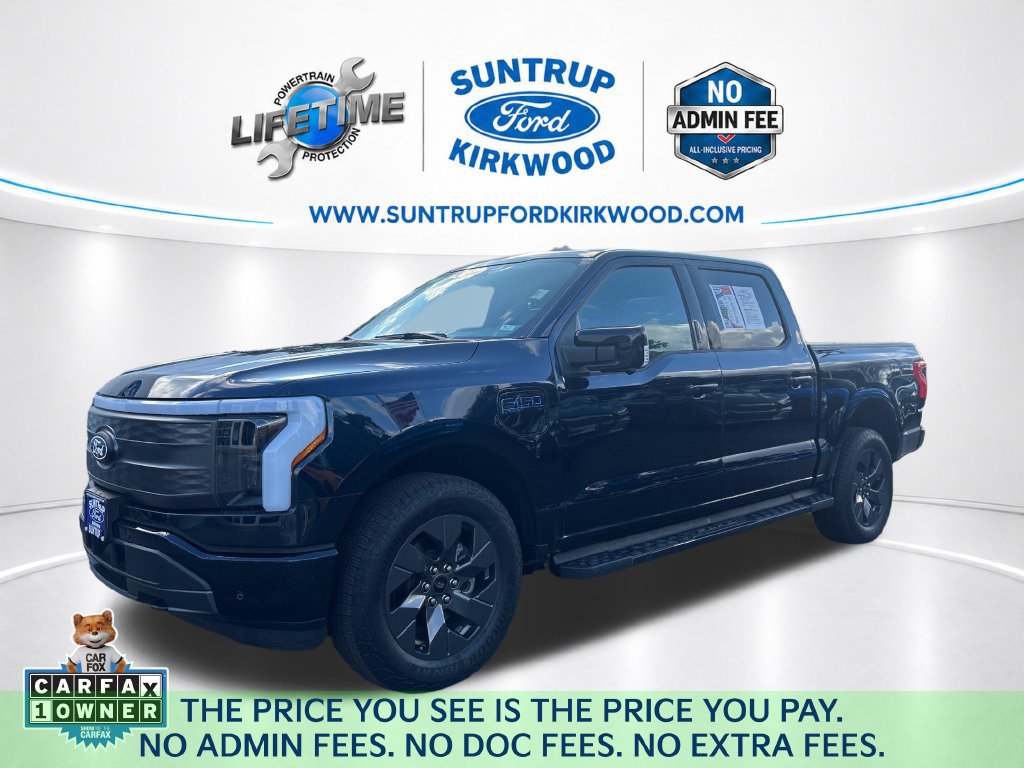 Used 2024 Ford F150 Lightning Lariat w/ Max Trailer Tow Package AWD/4WD 360° Tour