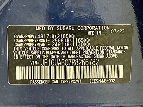Used 2024 Subaru Impreza 2.0i AWD/4WD image 29