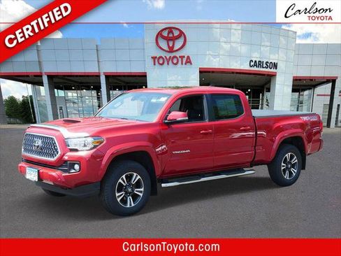 Certified 2019 Toyota Tacoma TRD Sport w/ TRD Premium Sport Package AWD/4WD image 1