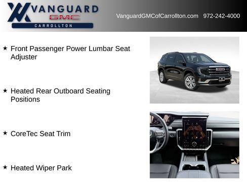 New 2026 GMC Acadia Elevation w/ Elevation Premium Package FWD image 12