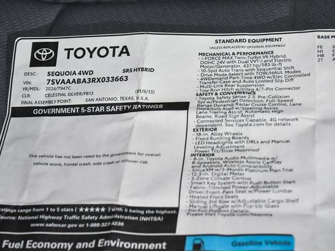 Used 2024 Toyota Sequoia Platinum image 69