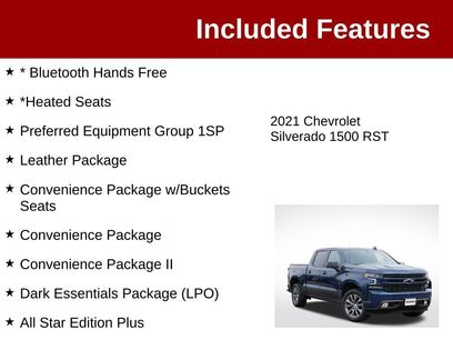 Used 2021 Chevrolet Silverado 1500 RST w/ True North Edition Plus