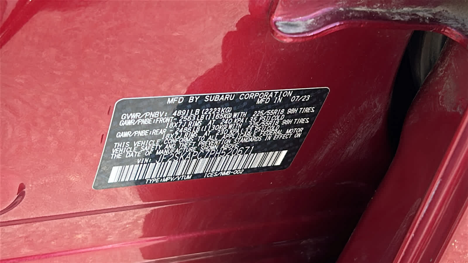 Certified 2023 Subaru Forester Limited w/ Popular Package #2 AWD/4WD image 31