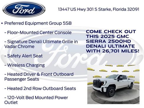 Used 2025 GMC Sierra 2500 Denali Ultimate image 25