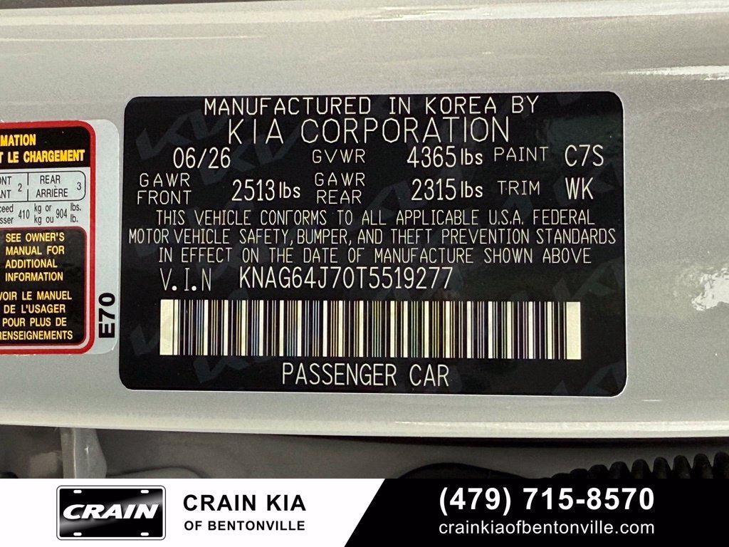 New 2026 Kia K5 GT-Line w/ GT-Line Red Interior Package FWD image 33