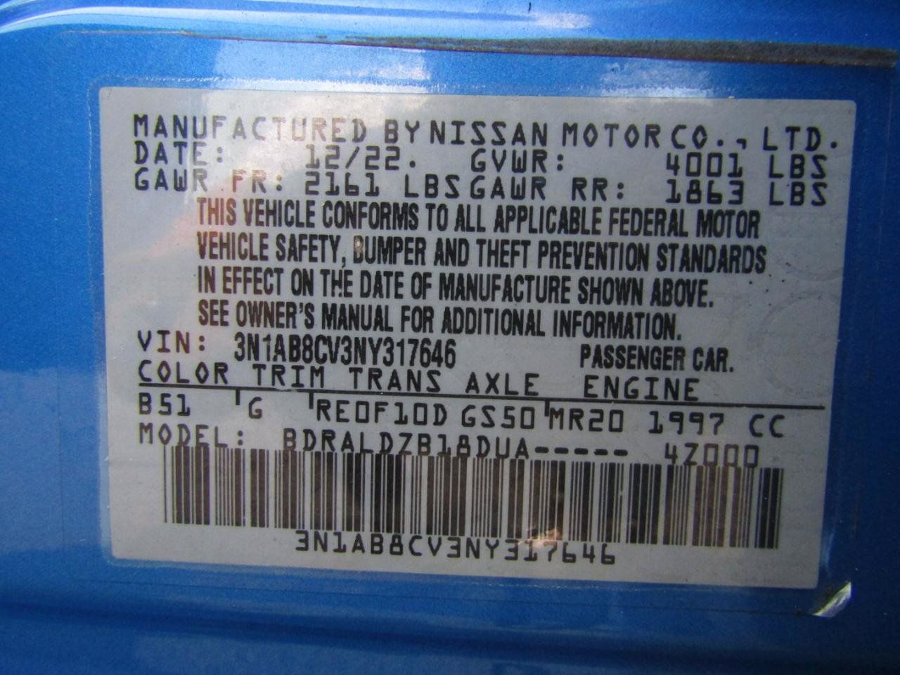 Used 2022 Nissan Sentra SV w/ Trunk Package FWD image 26