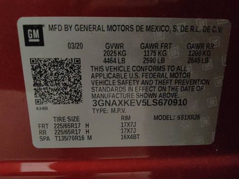 Used 2020 Chevrolet Equinox LT FWD image 33