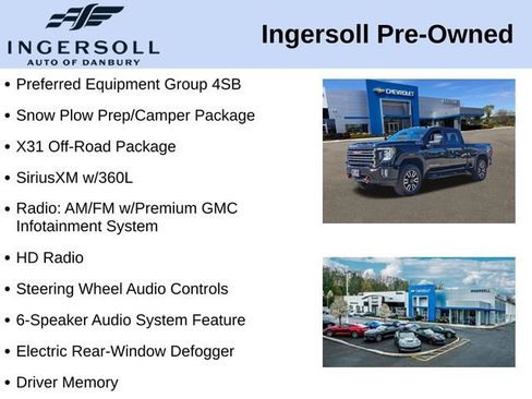 Used 2021 GMC Sierra 2500 AT4 w/ Snow Plow Prep/Camper Package image 4