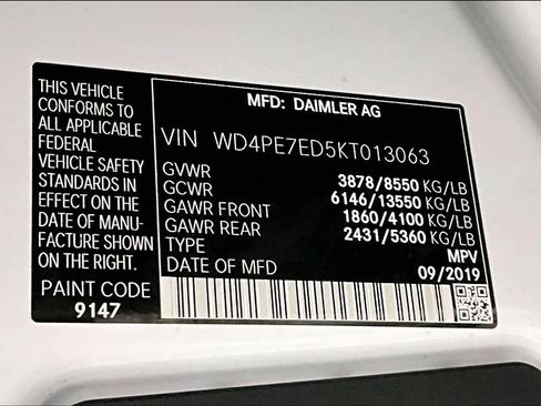Used 2019 Mercedes-Benz Sprinter 144 image 30