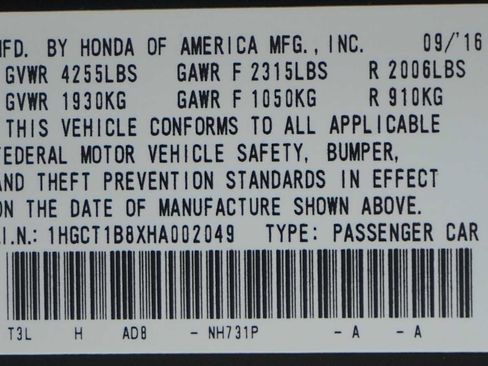 Used 2017 Honda Accord EX-L image 30