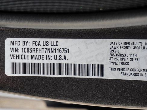 Used 2022 RAM 1500 Limited AWD/4WD image 43