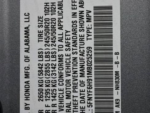 Used 2021 Honda Pilot Touring image 50