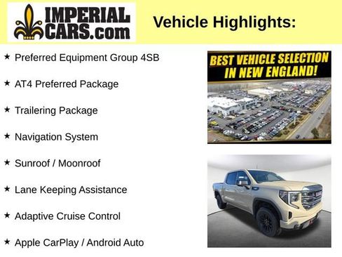 Used 2022 GMC Sierra 1500 AT4 w/ AT4 Preferred Package AWD/4WD image 3