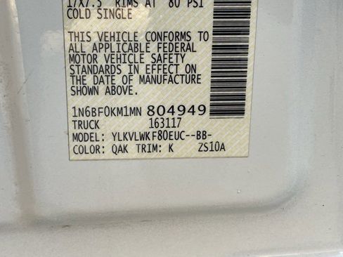 Used 2021 Nissan NV 1500 S image 30