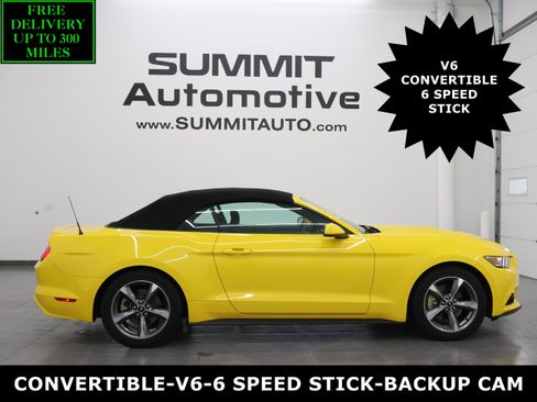 Used 2016 Ford Mustang Convertible w/ Equipment Group 051A RWD image 1