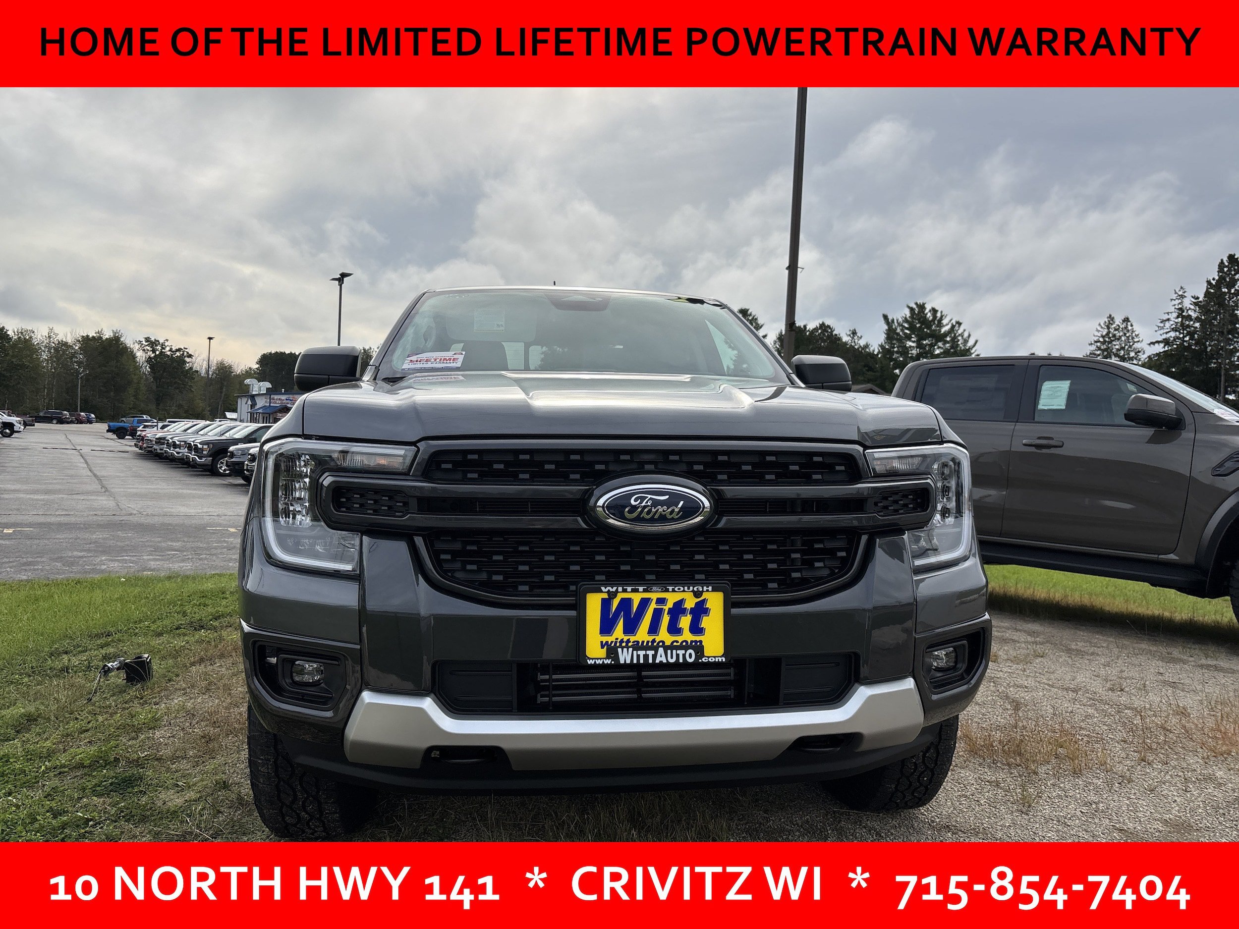 New 2026 Ford Ranger XLT w/ Trailer Tow Package AWD/4WD image 2