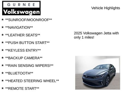 New 2025 Volkswagen Jetta SEL image 8